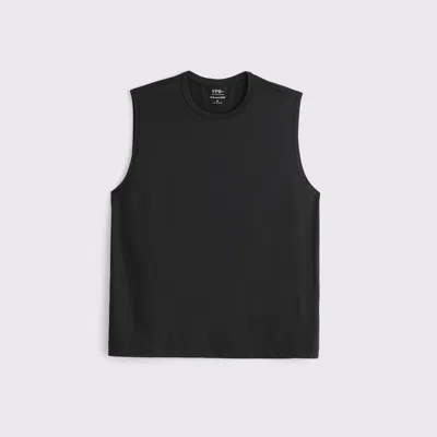 Abercrombie & Fitch Ypb Sweatwik Muscle Tank In Black