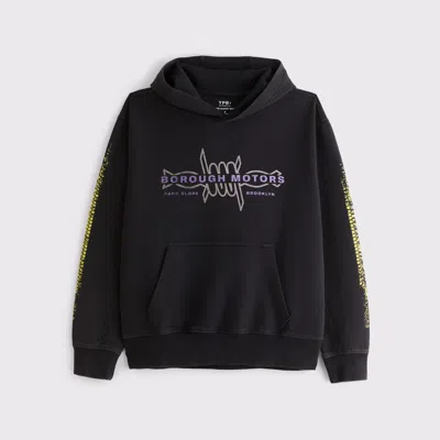 Abercrombie & Fitch Ypb Neoknit Max Popover In Black