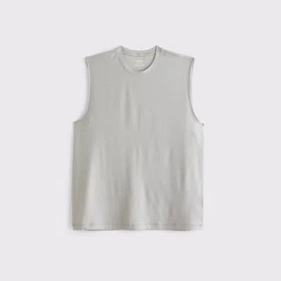 Abercrombie & Fitch Ypb Powersoft Lifting Tank In Gray