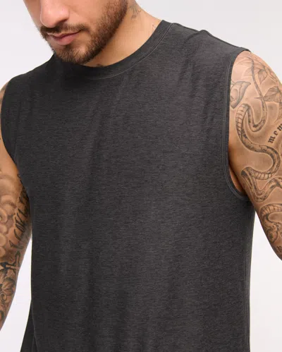 Abercrombie & Fitch Ypb Powersoft Lifting Tank In Gray