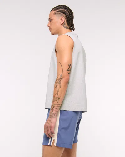 Abercrombie & Fitch Ypb Active Heavyweight Cotton Tank In White