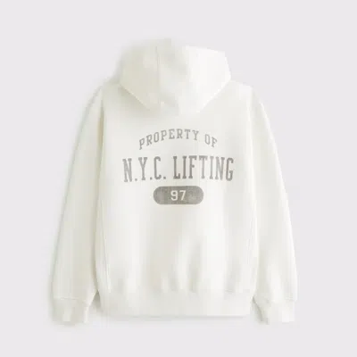 Abercrombie & Fitch Ypb Neoknit Max Popover In White