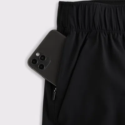 Abercrombie & Fitch Ypb Motiontek Athletic Fit Unlined Ready Short In Black