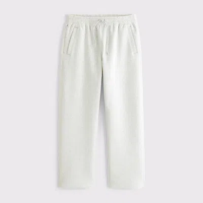 Abercrombie & Fitch Ypb Neoknit Max Relaxed Straight Bottom In White