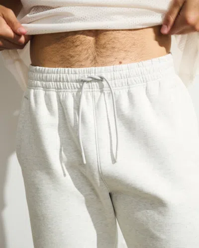 Abercrombie & Fitch Ypb Neoknit Max Relaxed Straight Bottom In White