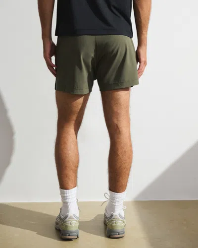 Abercrombie & Fitch Ypb Motiontek Retro Short In Green
