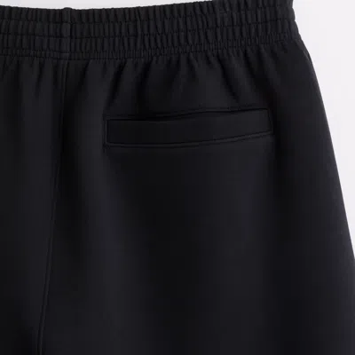 Abercrombie & Fitch Ypb Neoknit Max Relaxed Straight Bottom In Black