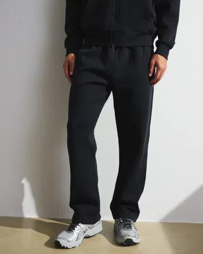 Abercrombie & Fitch Ypb Neoknit Max Relaxed Straight Bottom In Black