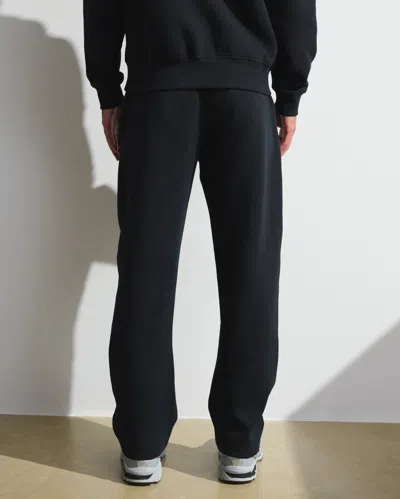 Abercrombie & Fitch Ypb Neoknit Max Relaxed Straight Bottom In Black