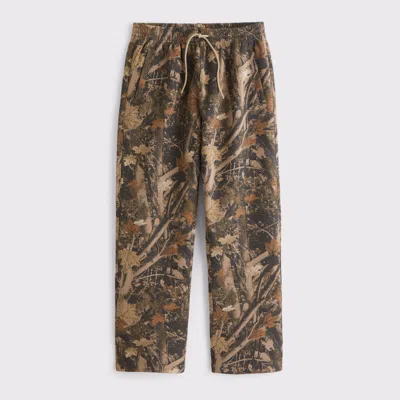 Abercrombie & Fitch Ypb Neoknit Max Relaxed Straight Bottom In Black