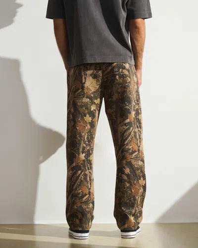 Abercrombie & Fitch Ypb Neoknit Max Relaxed Straight Bottom In Black