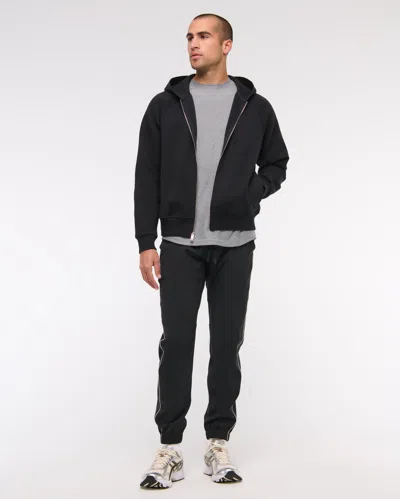 Abercrombie & Fitch Ypb Motiontek Cinched Hem Pant In Black