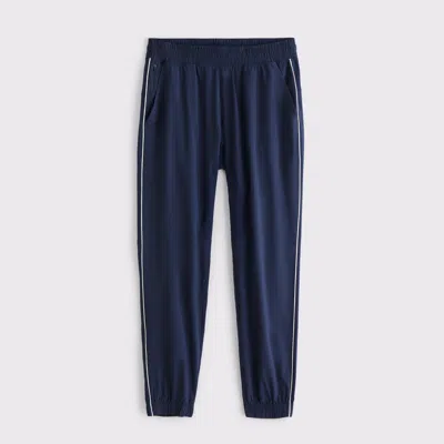 Abercrombie & Fitch Ypb Motiontek Cinched Hem Pant In Blue