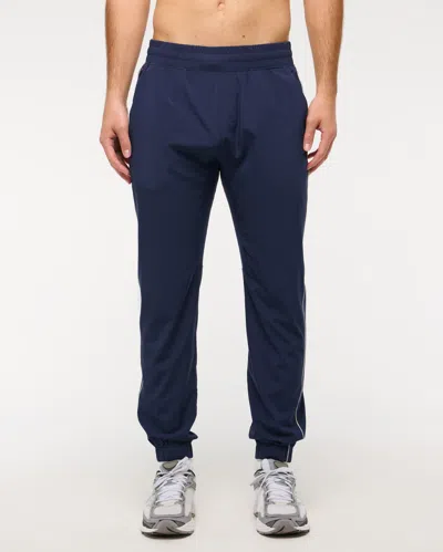 Abercrombie & Fitch Ypb Motiontek Cinched Hem Pant In Blue