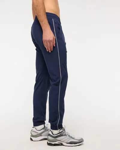 Abercrombie & Fitch Ypb Motiontek Cinched Hem Pant In Blue