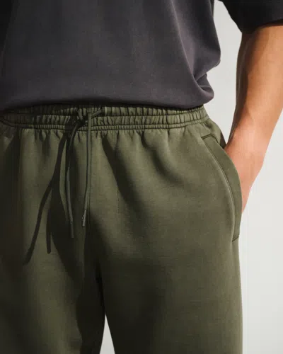 Abercrombie & Fitch Ypb Neoknit Max Relaxed Straight Bottom In Green