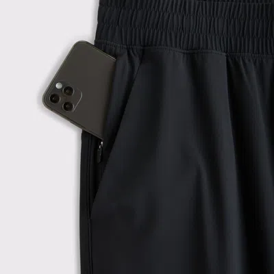 Abercrombie & Fitch Ypb Motiontek Cinched Hem Pant In Black