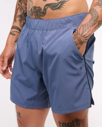 Abercrombie & Fitch Ypb Motiontek Lined Ready Short In Blue