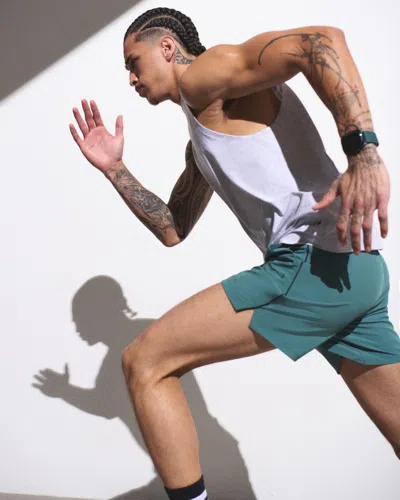 Abercrombie & Fitch Ypb Motiontek Lined Ready Short In Green