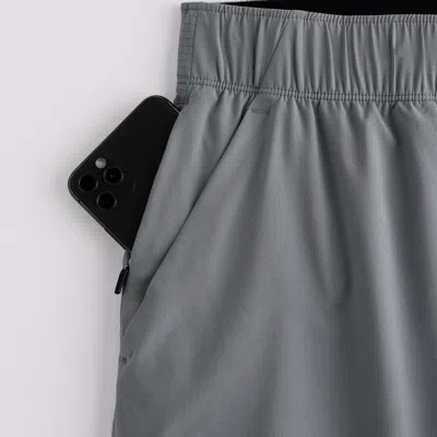 Abercrombie & Fitch Ypb Motiontek Lined Ready Short In Gray