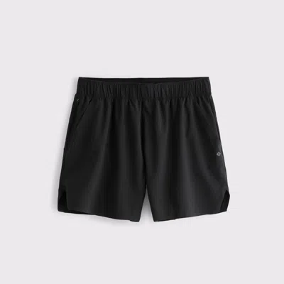 Abercrombie & Fitch Ypb Motiontek Lined Ready Short In Black