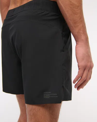 Abercrombie & Fitch Ypb Motiontek Lined Ready Short In Black