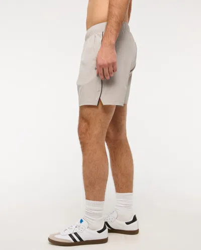 Abercrombie & Fitch Ypb Motiontek Unlined Ready Short In Neutral