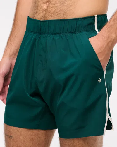 Abercrombie & Fitch Ypb Motiontek Unlined Ready Short In Green