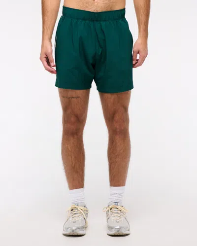 Abercrombie & Fitch Ypb Motiontek Unlined Ready Short In Green