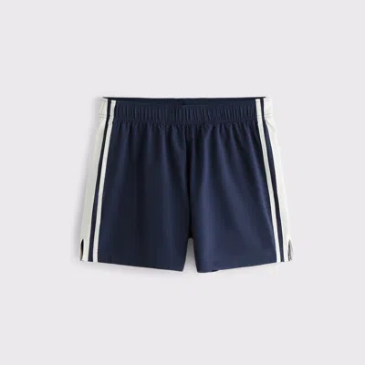 Abercrombie & Fitch Ypb Motiontek Retro Short In Blue