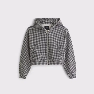 Abercrombie & Fitch Ypb On The Go 6am Full-zip Hoodie In Black