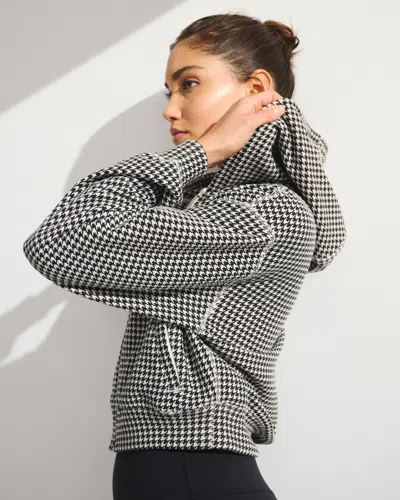 Abercrombie & Fitch Ypb On The Go 6am Full-zip Hoodie In Black