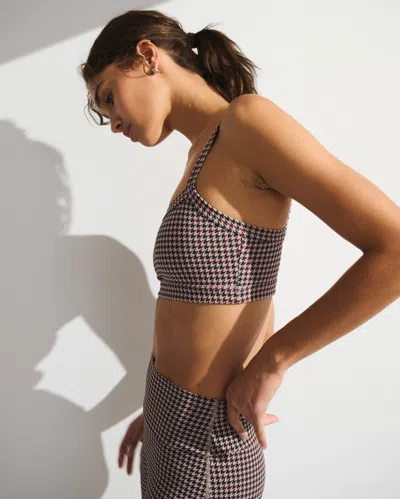 Abercrombie & Fitch Ypb Cami Sports Bra In Gray