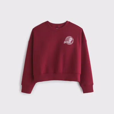 Abercrombie & Fitch Ypb Neoknit On The Go Prince Tennis Crew In Red