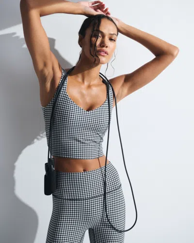 Abercrombie & Fitch Ypb Sculptlux Sweetheart Tank In Pattern