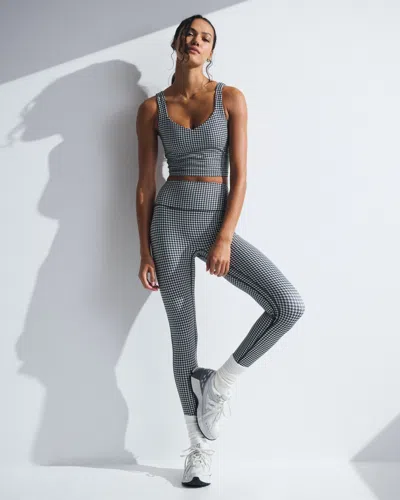 Abercrombie & Fitch Ypb Sculptlux Sweetheart Tank In Pattern