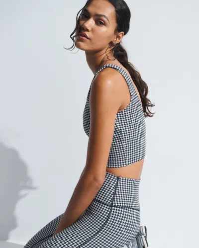 Abercrombie & Fitch Ypb Sculptlux Sweetheart Tank In Pattern