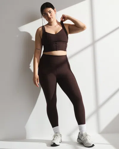 Abercrombie & Fitch Ypb Sculptlux Sweetheart Tank In Brown