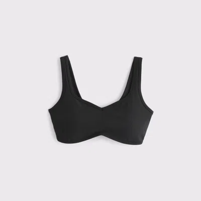 Abercrombie & Fitch Ypb Studioflex Sports Bra In Black