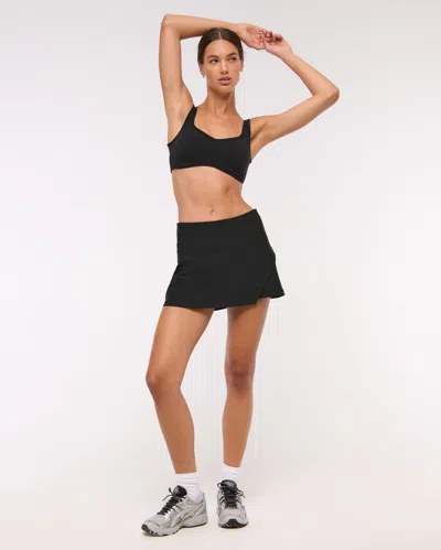 Abercrombie & Fitch Ypb Studioflex Sports Bra In Black