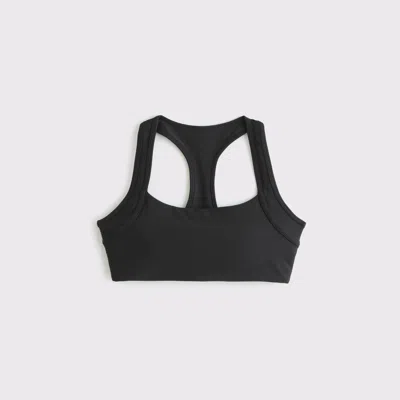 Abercrombie & Fitch Ypb Sculptlux Sports Bra In Black