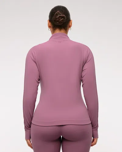 Abercrombie & Fitch Ypb Studioflex Full-zip In Purple