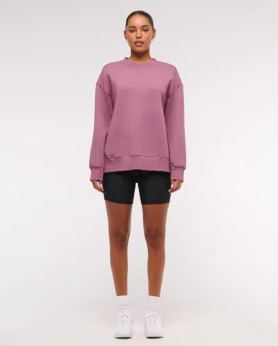 Abercrombie & Fitch Ypb Neoknit Max Crew In Pink