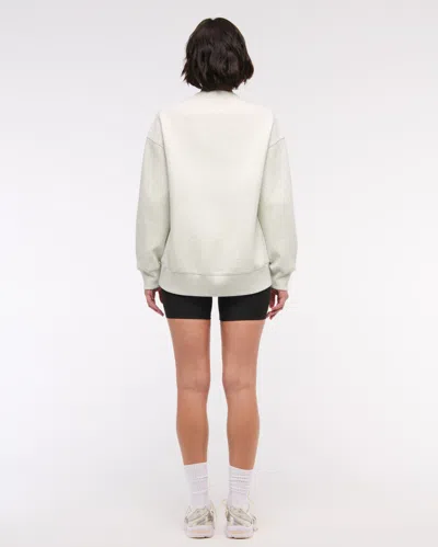 Abercrombie & Fitch Ypb Neoknit Max Crew In Gray