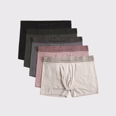Abercrombie & Fitch 5" 5-pack Modal Boxer Briefs In Multi