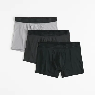 Abercrombie & Fitch 5" 3-pack A&f Performance Boxer Briefs In Multi