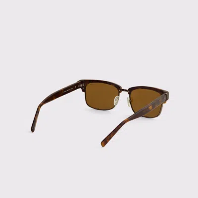 Abercrombie & Fitch Semi-rimless Sunglasses In Brown
