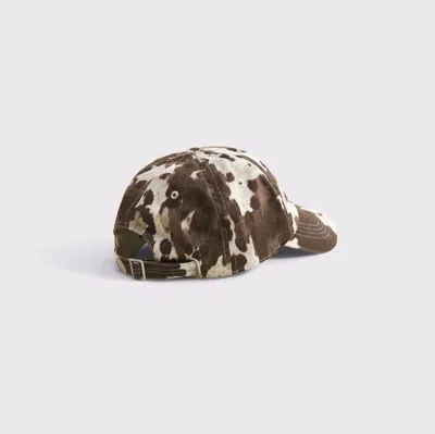 Abercrombie & Fitch Joshua Tree Baseball Hat In Animal Print