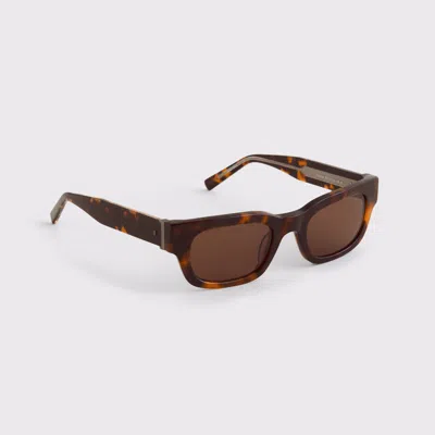 Abercrombie & Fitch Rectangular Sunglasses In Multi