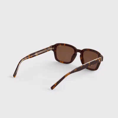 Abercrombie & Fitch Square Sunglasses In Brown